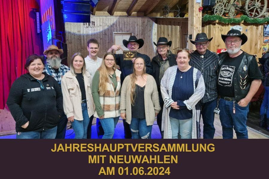 Hauptversammlung mit Neuwahlen 2024