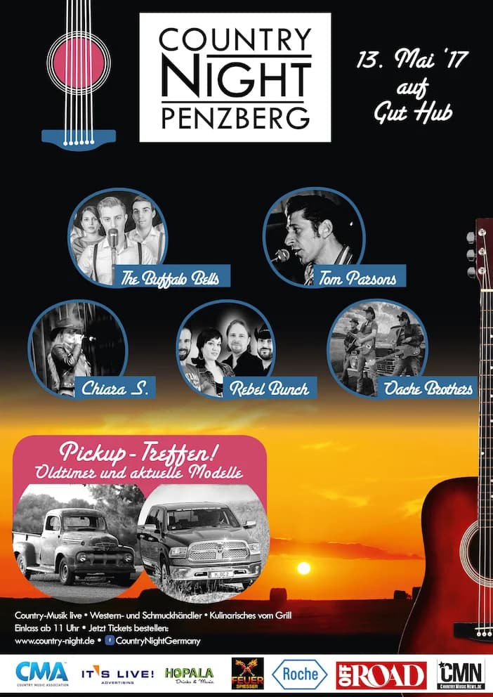 Plakat Country Night