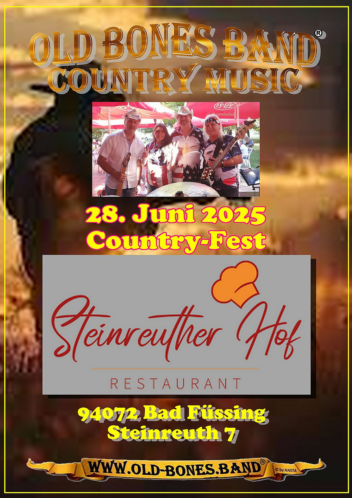 Country-Fest mit Old Bones Band